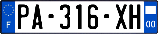 PA-316-XH