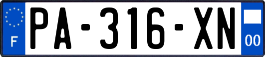 PA-316-XN