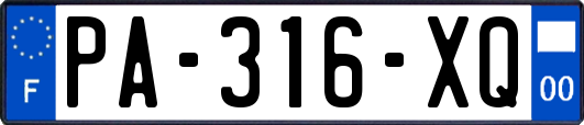 PA-316-XQ