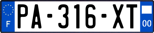 PA-316-XT