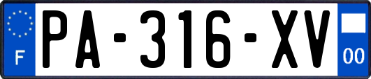 PA-316-XV