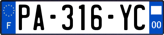 PA-316-YC