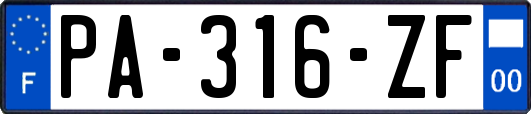 PA-316-ZF
