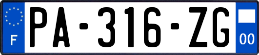PA-316-ZG