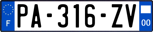 PA-316-ZV