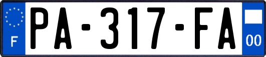 PA-317-FA