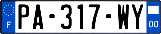 PA-317-WY