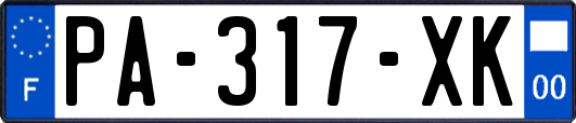 PA-317-XK