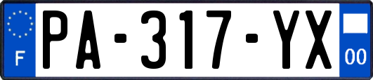 PA-317-YX