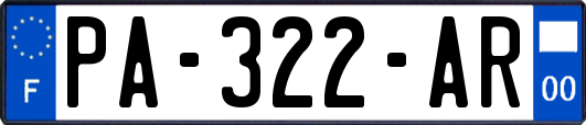 PA-322-AR