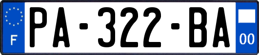 PA-322-BA