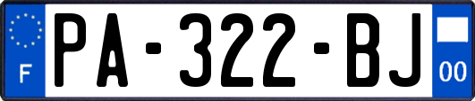 PA-322-BJ