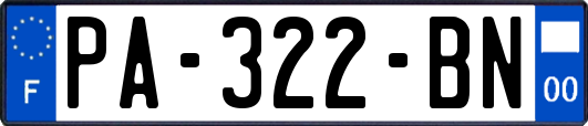 PA-322-BN