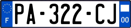 PA-322-CJ