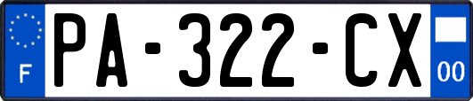 PA-322-CX