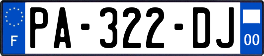 PA-322-DJ