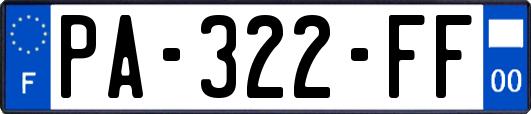 PA-322-FF
