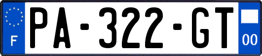 PA-322-GT