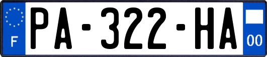 PA-322-HA