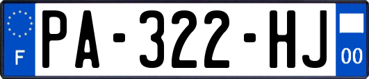 PA-322-HJ