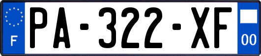 PA-322-XF