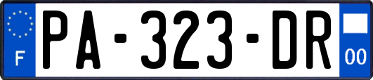 PA-323-DR