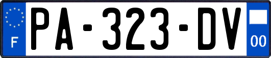 PA-323-DV