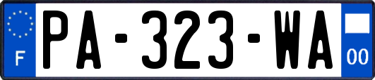 PA-323-WA