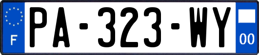 PA-323-WY