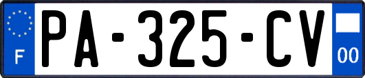 PA-325-CV