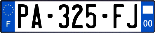 PA-325-FJ