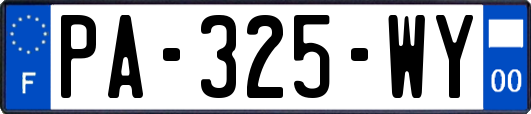 PA-325-WY