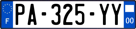 PA-325-YY