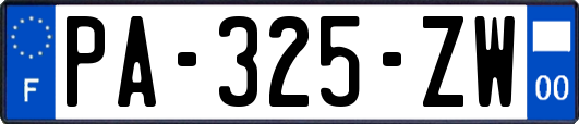 PA-325-ZW