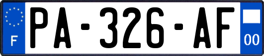 PA-326-AF