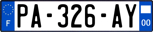 PA-326-AY