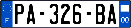 PA-326-BA