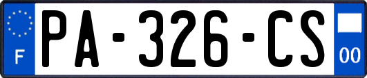 PA-326-CS