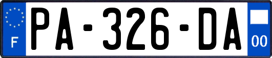 PA-326-DA