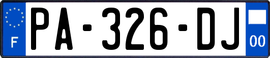 PA-326-DJ