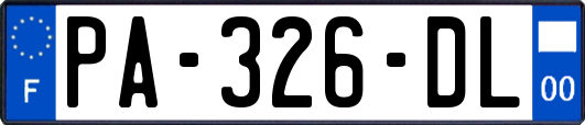 PA-326-DL