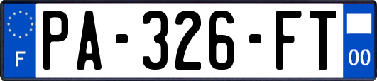 PA-326-FT