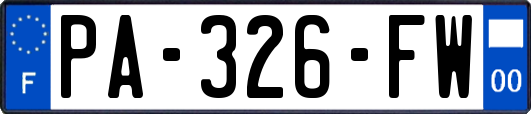 PA-326-FW