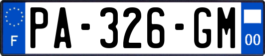 PA-326-GM
