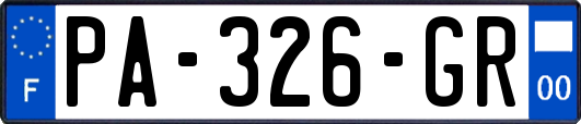 PA-326-GR