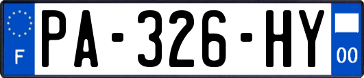 PA-326-HY