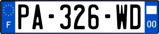 PA-326-WD