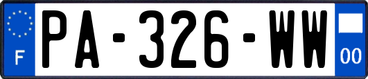 PA-326-WW