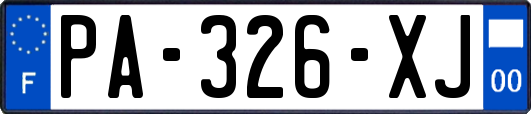 PA-326-XJ