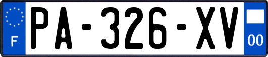 PA-326-XV